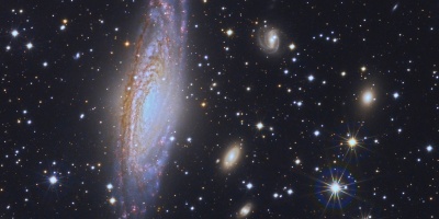Image of the galaxy NGC7331 observed with J-PLUS. Credit: CEFCA