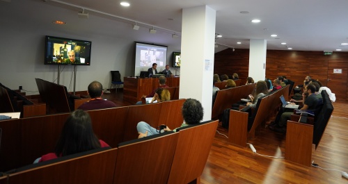 Imagen de la sesión de apertura de la reunión científica en la sede del CEFCA.